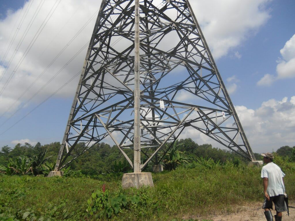 Pondasi Tower Transmisi pada SUTT