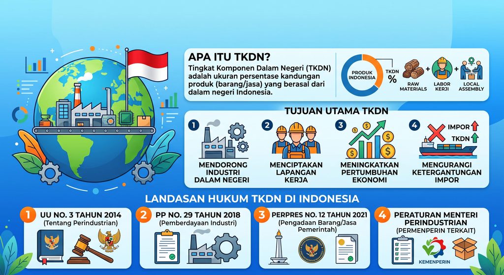 TKDN dan Landasan Hukumnya di Indonesia - PT HOGN TRANS JAYA